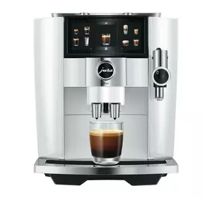 Кофемашина профессиональная для зернового кофе для дома и офиса Jura J8 twin Diamond White EA