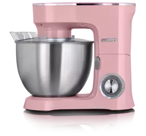 Планетарный кухонный миксер 8 л 1400 Вт розовый HEINRICH'S HKM 8078 ROSA