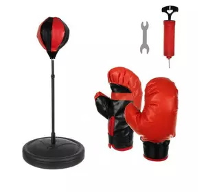 Боксерський комплект груша + рукавички ZB16953