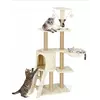 Дряпка Кігтеточка Будиночок для кішок Pet HOBBY 138см Бежева 1610A Дряпка Кігтеточка Будиночок для кішок Pet HOBBY 138см Бежева 1610A