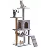 Дряпка Котяче дерево 125cm серое Be-active 013 Дряпка Котяче дерево 125cm серое Be-active 013