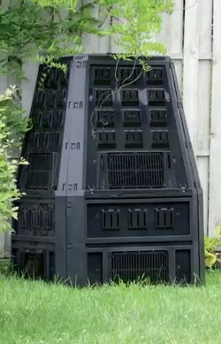 Компостер садовый Prosperplast "Evogreen", цвет: черный, 850 л Компостер садовый Prosperplast "Evogreen", цвет: черный, 850 л