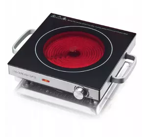 Настольная электрическая керамическая плита 2000 Вт HEINRICH'S HEK 8695 Настольная электрическая керамическая плита 2000 Вт HEINRICH'S HEK 8695