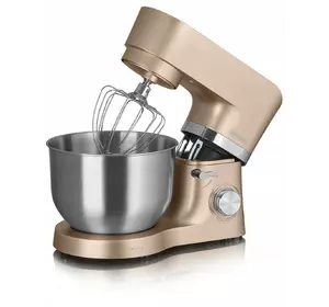 Планетарный кухонный миксер 6,5 л 1300 Вт золото HEINRICH'S HKM 6278 GOLD 615021 Планетарный кухонный миксер 6,5 л 1300 Вт золото HEINRICH'S HKM 6278 GOLD 615021